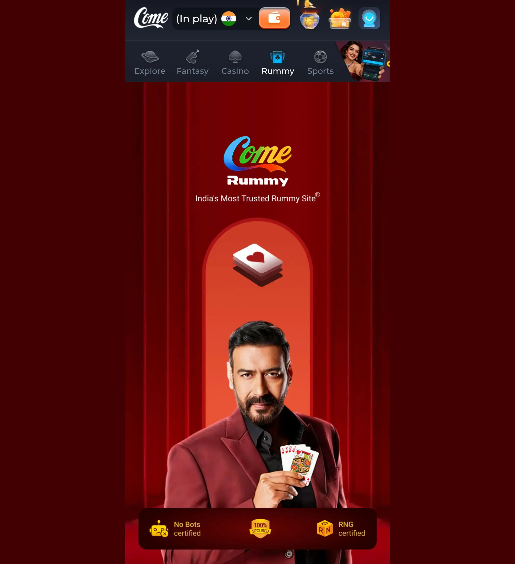 Come Game Hero