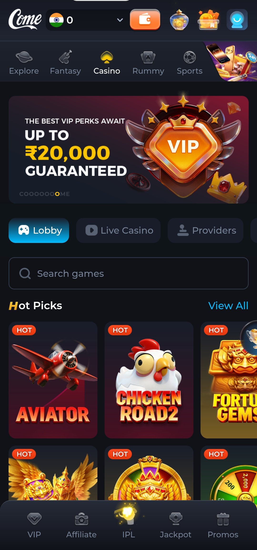 come game list